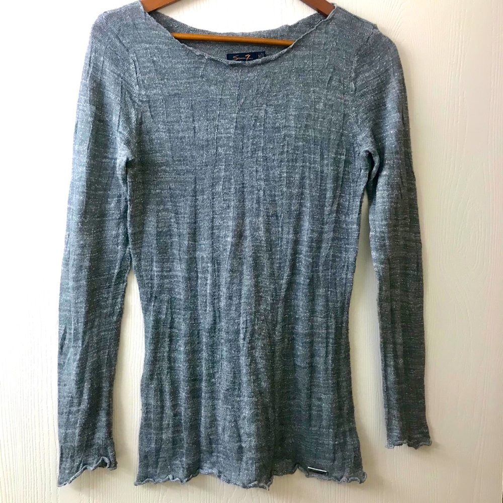 Seven7 size M women’s long sleeve top